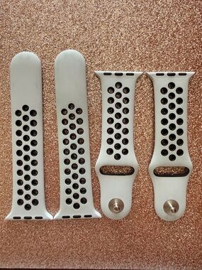 TWO Nike Silicone Sport Watch Bands - S/M